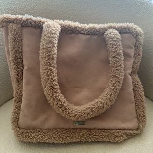 Skinnydip furry tote bag